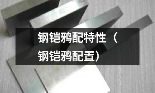 鋼鎧鴉配特性(鋼鎧鴉配置)